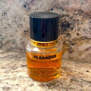 Jil Sander No. 4 Eau de Parfum 1.7 oz  used condition 3/4 Full.